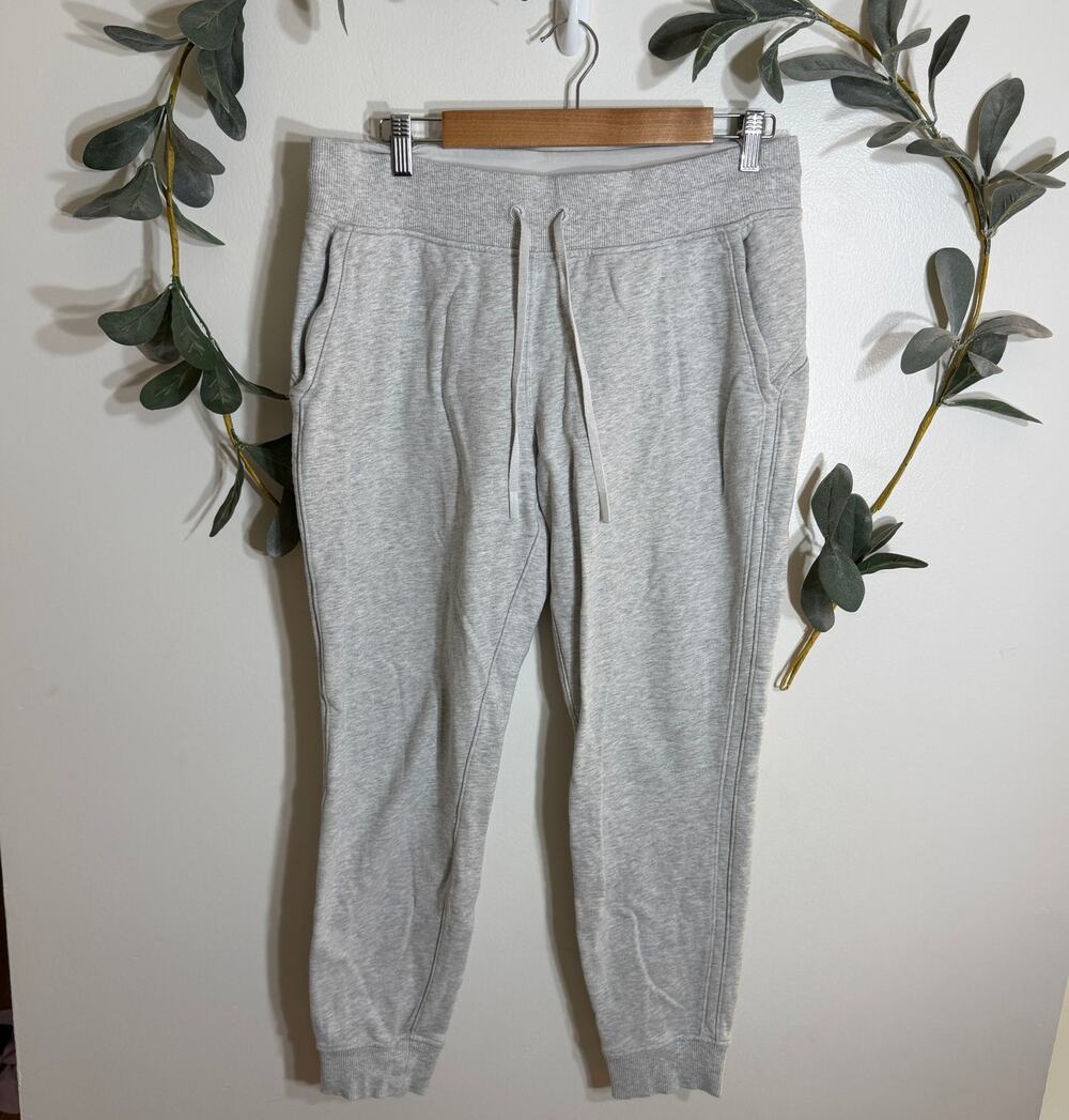 Lululemon Gray Jogger Sweatpants